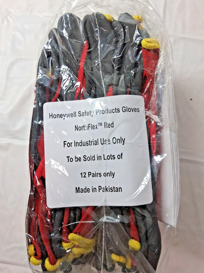 North PVC-Coated Nylon General Purpose Work Gloves 12 pairs Size L NF11/9L