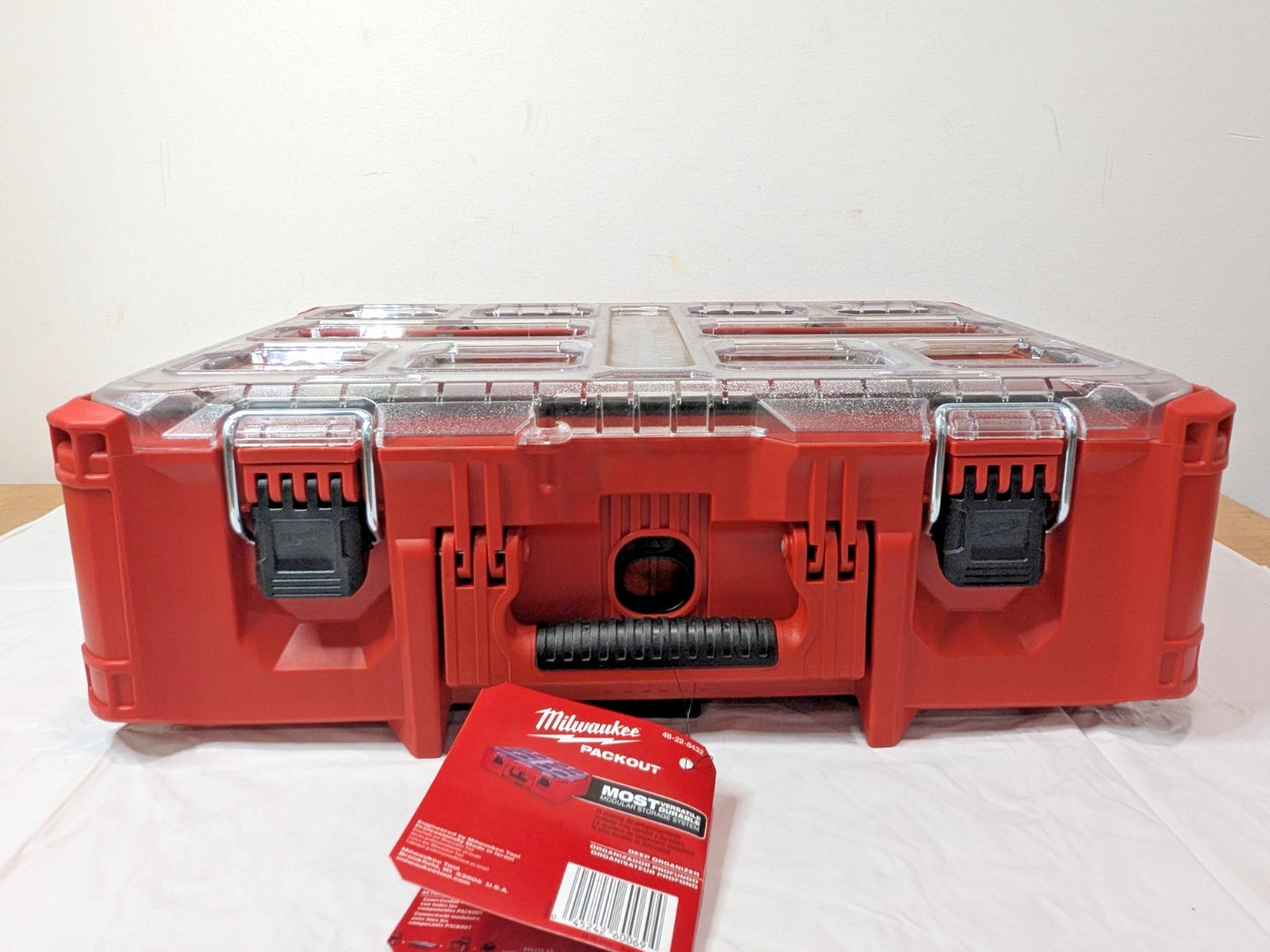 Milwaukee PACKOUT Deep Organizer 50 LB Capacity 48-22-8432