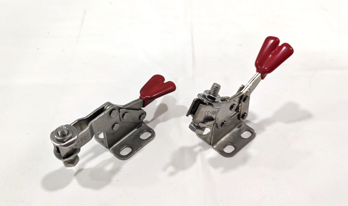 DESTACO Hold-Down Toggle Clamp Horizontal  100.00 lb Capacity 206-HSS *QTY 2*