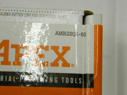 Apex Power Screwdriver Bit: 1/4  Hex Drive Qty 250 AMB2SQ1-50