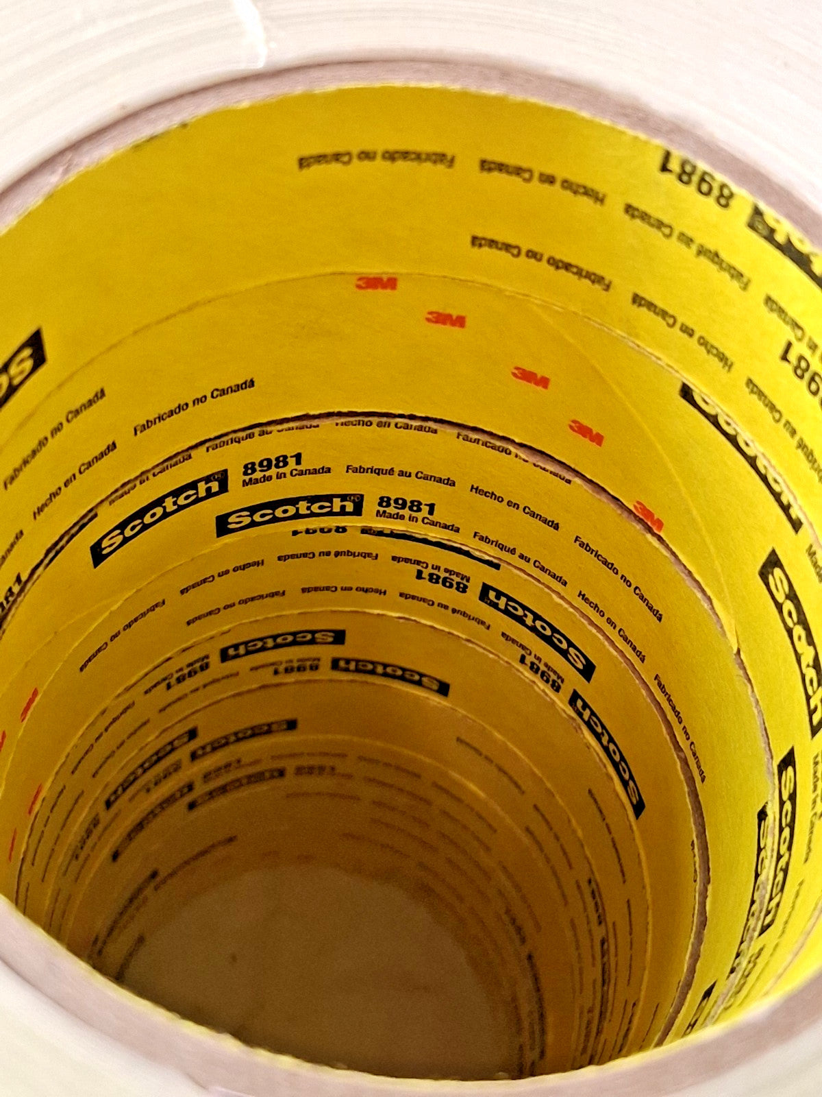 3M Scotch Packing Tape 1" Wide Clear Rubber Adhesive 9 Rolls 7000123468