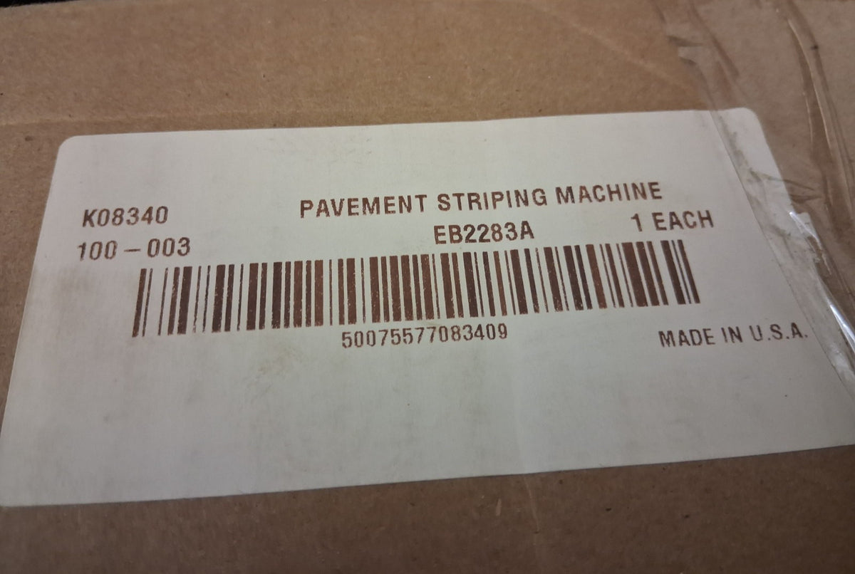 Krylon Pavement Striping Machine With 2" to 4" Strip Width K08340