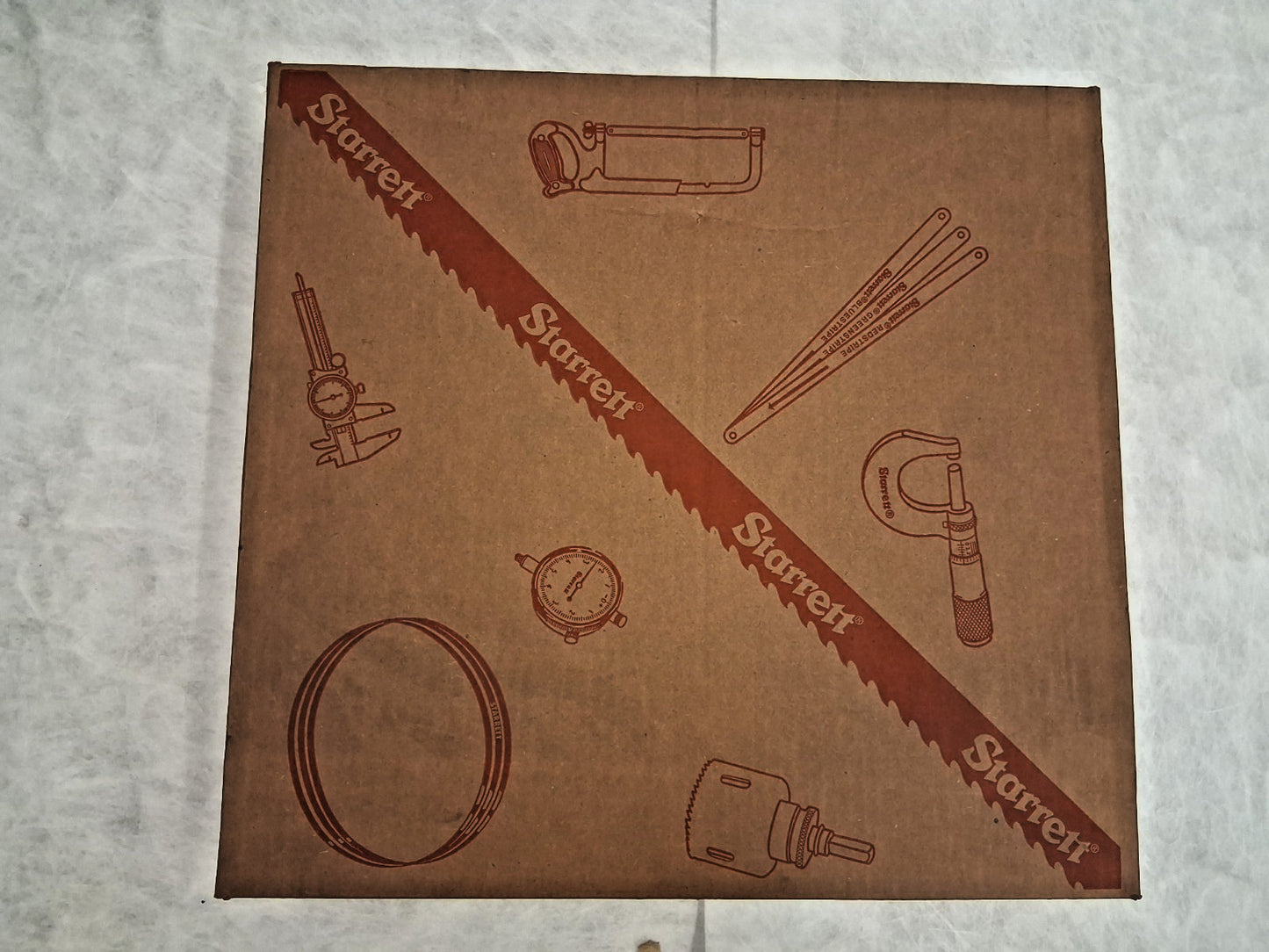Starrett Welded Bandsaw Blades QTY2 12ft 6" Long x 1" Wide  99908-12-06
