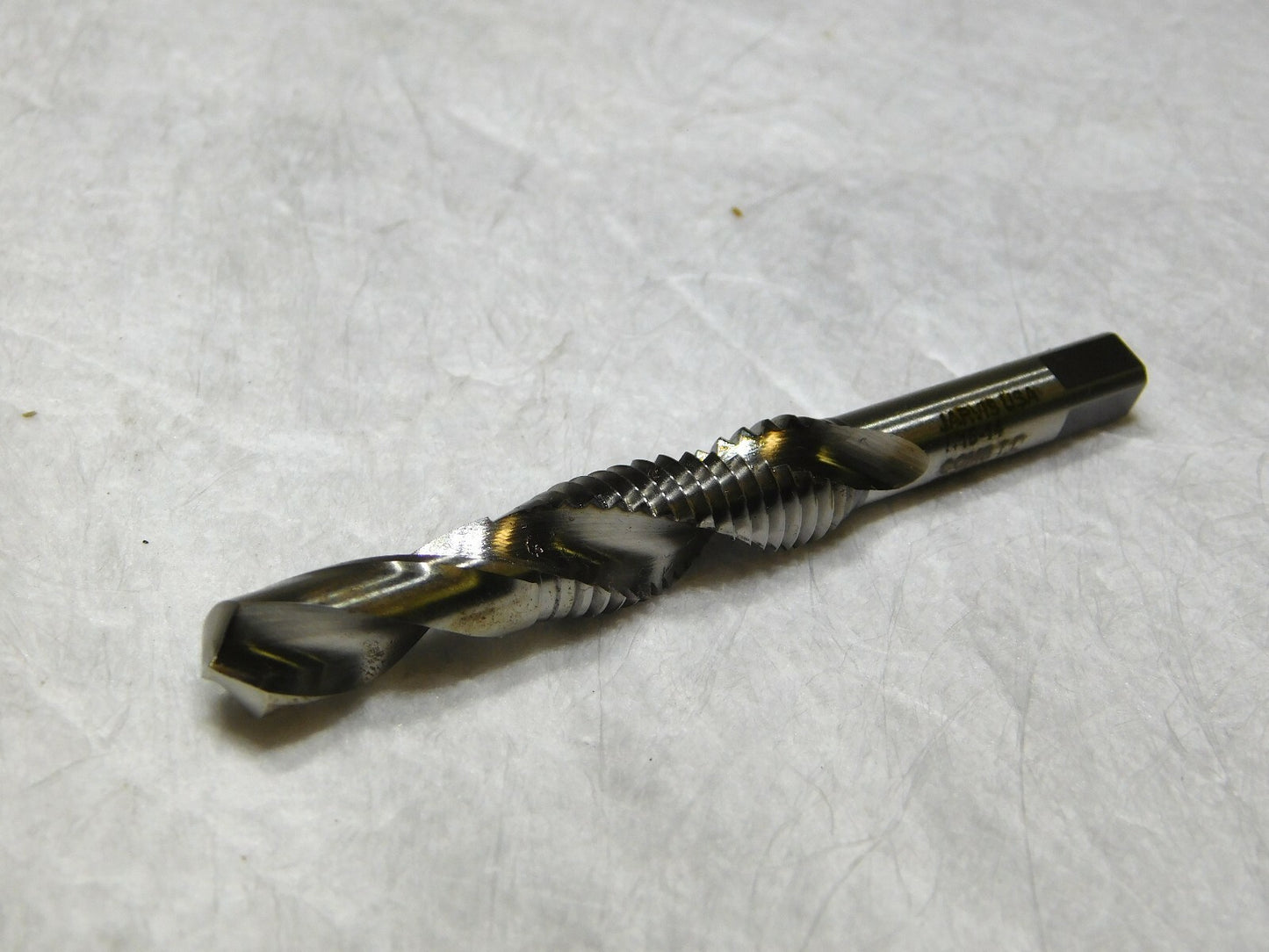 Jarvis Combination Tap/Drill 7/16-14 UNC 0.377 Drill Dia 3-7/8 OAL 0918866 USA