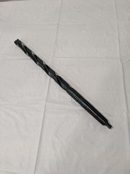 Taper Shank Drill Bit: 61/64" Dia, 3MT, 118 ° Point, High Speed Steel 74731969