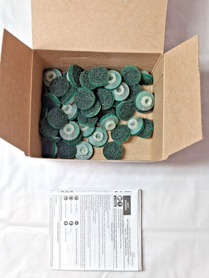 3M Scotch-Brite Quick-Change Disc Premium CA Roloc TS 3/4" Dia  QTY50 89210