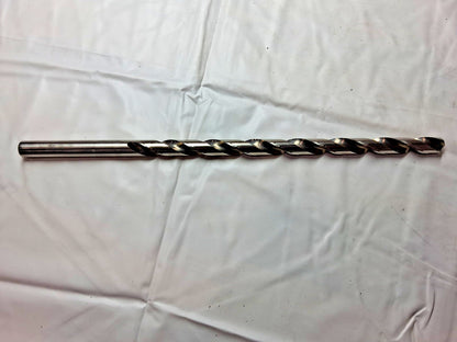 Titan USA Extra Length Drill Bits HSS 31/64" Dia 118 ° Point CD68631