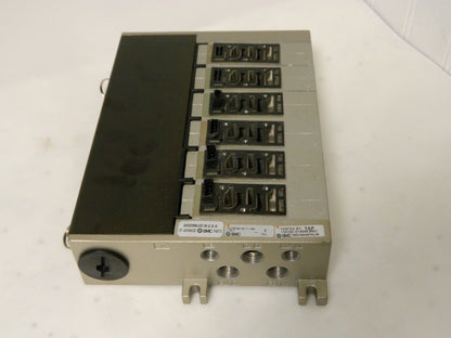 SMC Standard Design 6 Station Pilot Operated Solenoid Valves NVV5FS-01T1-06