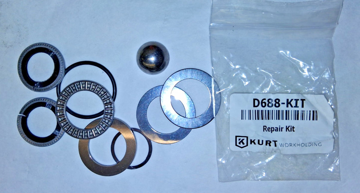 Kurt Repair Kit 9 Pc Use with Kurt D688-KIT