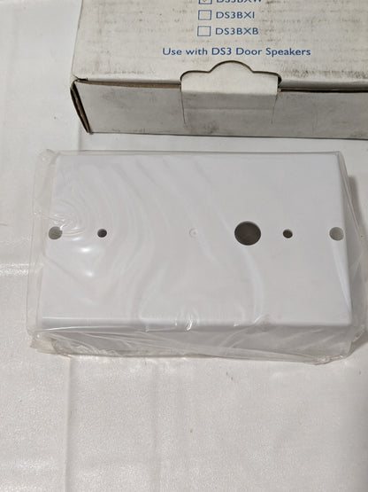 M&S Systems Intercom Door Station Enclosure in White DS3BXW