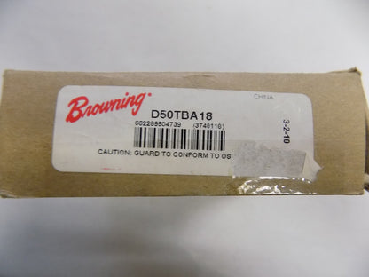 Browning Taper Bore Bushed Roller Chain Sprocket D50TBA18