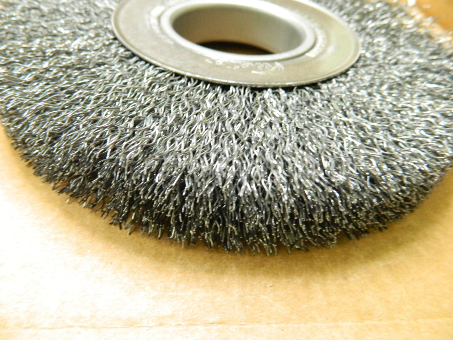 WEILER Wheel Brush: 7" Wheel Dia, Crimped 5/8" Hole 6,000 RPM Qty 2 03597036