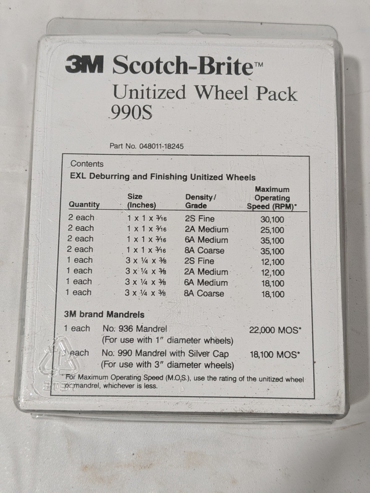 3M 990s 14 Piece Deburring Kit 7000120830