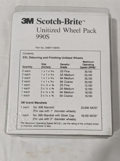3M 990s 14 Piece Deburring Kit 7000120830