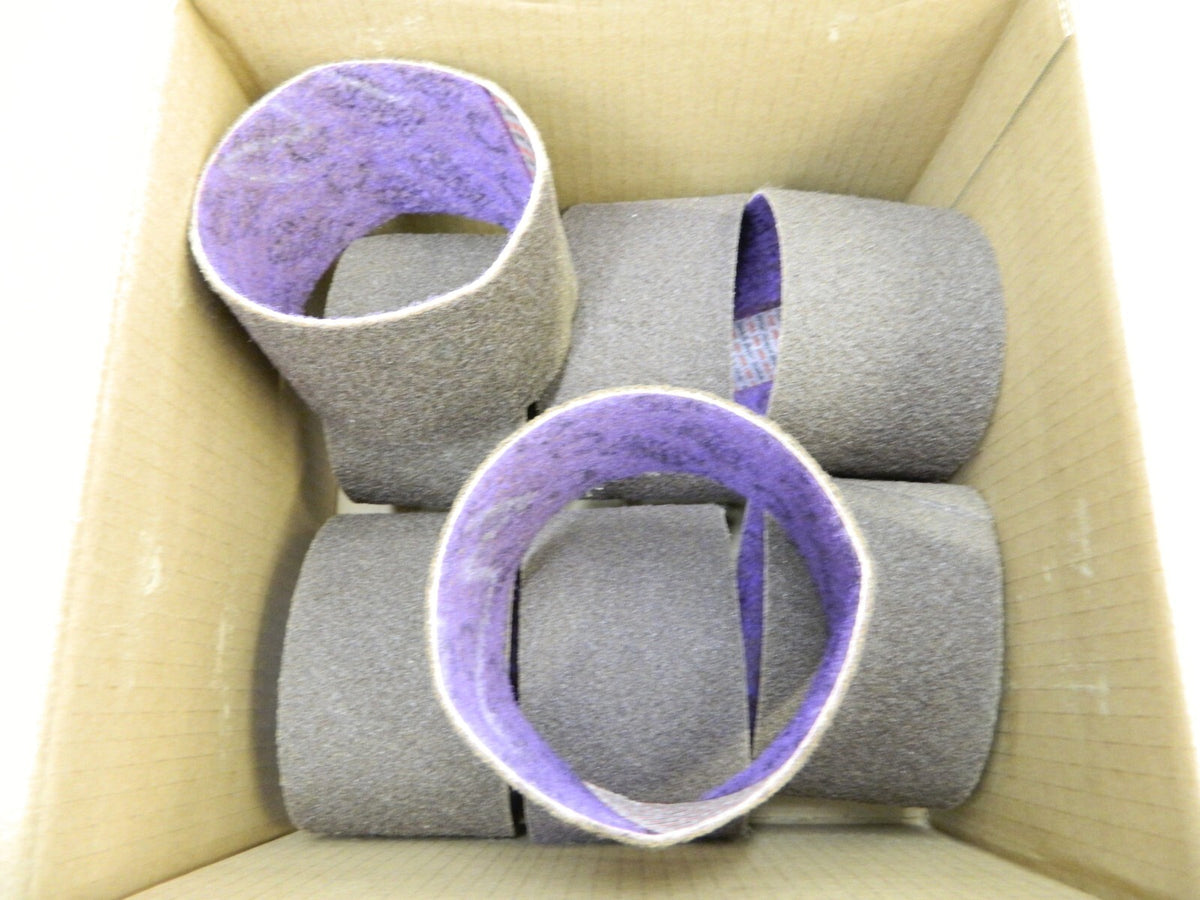 3M Abrasive Belt: 3-1/2 Wide, 15-1/2 Long, Aluminum Oxide Qty 8 7000121141