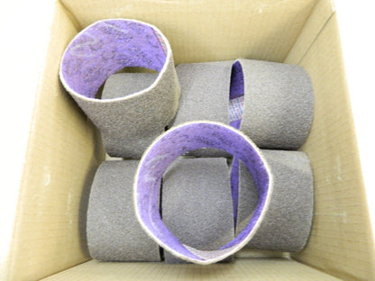 3M Abrasive Belt: 3-1/2 Wide, 15-1/2 Long, Aluminum Oxide Qty 8 7000121141