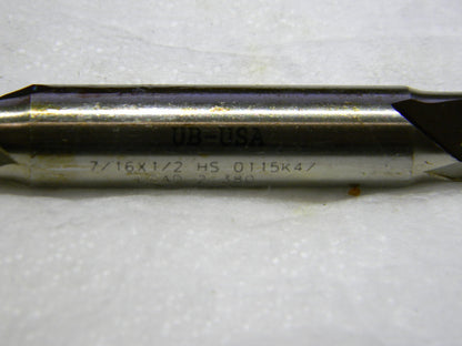 Union Butterfield 7/16" x 1/2" x 13/16" x 4-1/8" 2FL Double