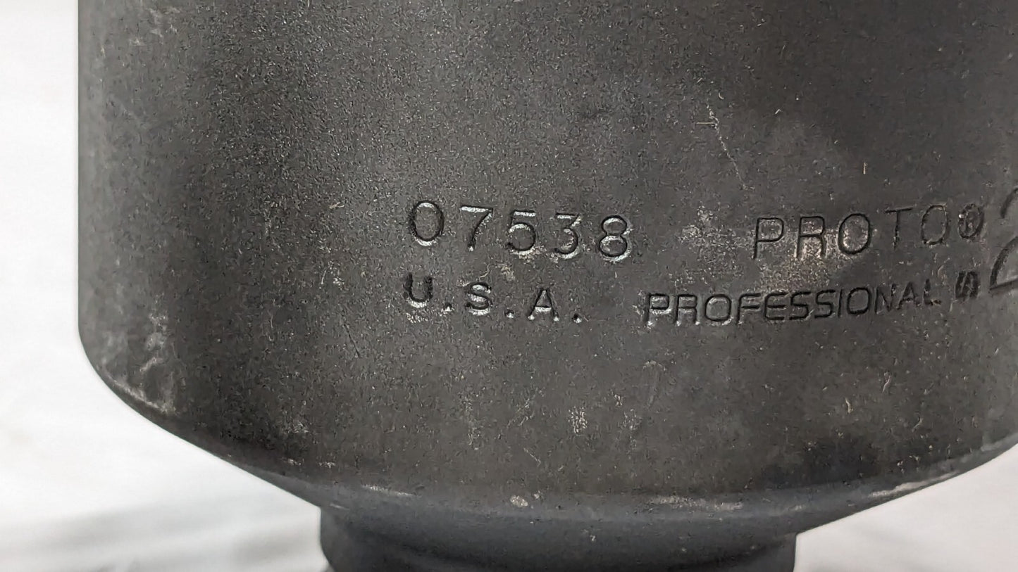 PROTO 5 Piece Socket Set J73104 INCOMPLETE