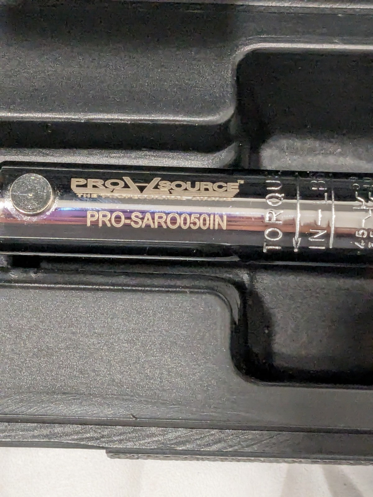 Pro-Source Micrometer Type Ratchet Head Torque Wrench: 1/4" Drive PRO-SARO050IN