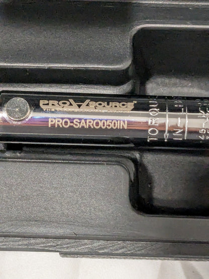 Pro-Source Micrometer Type Ratchet Head Torque Wrench: 1/4" Drive PRO-SARO050IN