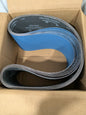 Norton Abrasive Belt: 6" Wide, 60" OAL, 80G, Zirconia Alumina Qty 10 78072728955