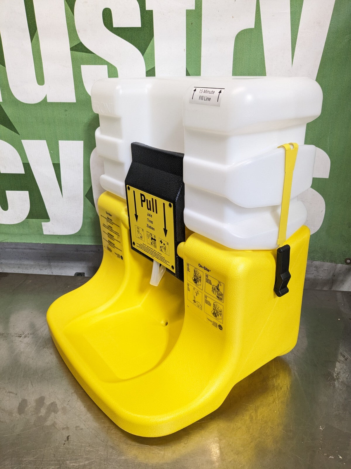 Bradley Portable Gravity-Fed Emergency Eyewash Station 7 Gallon S19-921