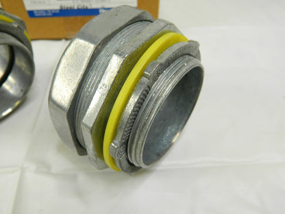 Thomas &amp; Betts 2" Liquidtight Connector Zinc Die Cast Qty 2 LT-206
