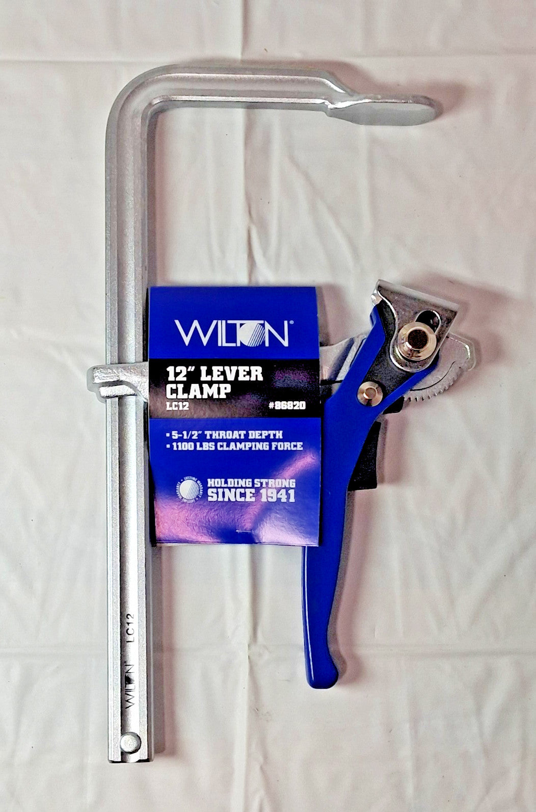 Wilton Sliding Arm Bar Clamp Type F-Style 1100 lb Clamping Pressure 86820