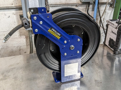 Pro Lube Spring Retractable Hose Reel 50 Ft. x 1/2 In. 2000 PSI Max.