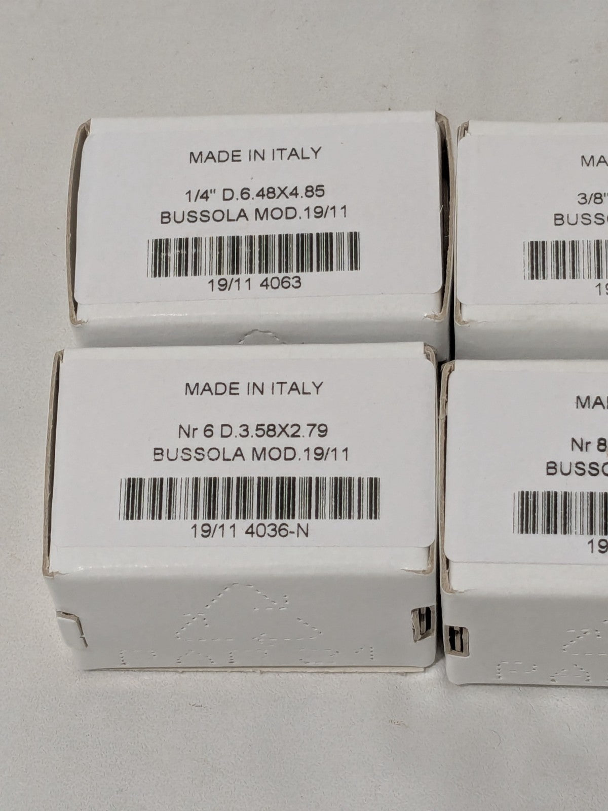 Techniks Collet Set: 8 Pc, Series ANSI 1 19/11-SET INCOMPLETE