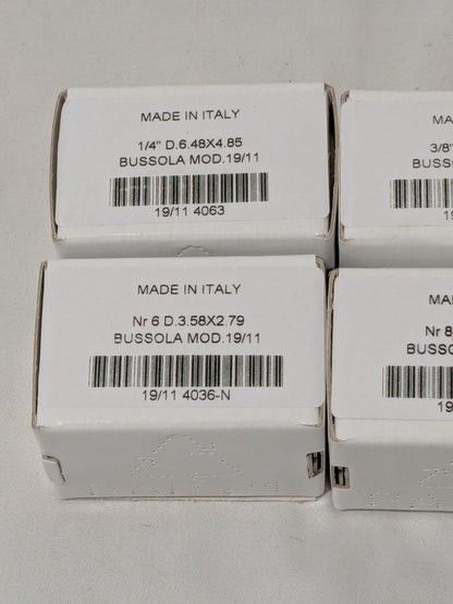 Techniks Collet Set: 8 Pc, Series ANSI 1 19/11-SET INCOMPLETE