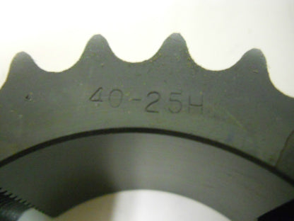Browning Bore Sprocket 1/2-2" Double Taper Steel 25 Teeth D40TB25