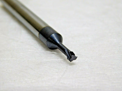 Carmex Carbide Mini Thread Mill No 8-36UN 0.13" Cut Diam 3FL S0250C3536UN