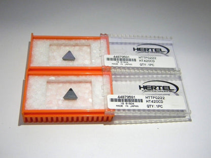 Hertel Polycrystalline Diamond Turning Inserts  HT-TPG222 HT420CD Qty 2 44879591