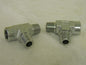 Eaton Steel Run Tee 3/8" Male X 3/8" Female NPT QTY 2  C3805X6