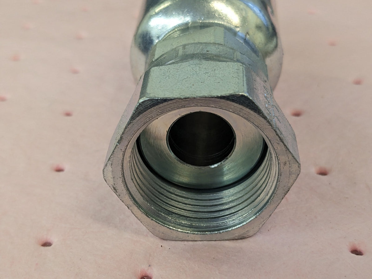 PARKER Hydraulic Hose Female Swivel Fitting 0.75" ID 12 mm 3/4" 1JC43-12-12
