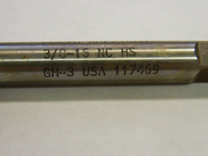 North American Spiral Pointed Tap 3/8-15 NC HS GH3 QTY 2   117459