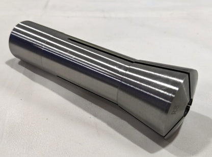 R8 Round Collet  5/16" Bore  7/16-20 Drawbar Thread  Steel  231-4720