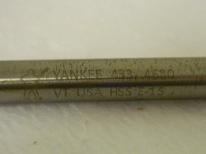 Yankee HSS 6 Flute Chucking Reamer 0.468" Diameter 72034689