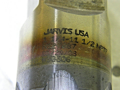 Jarvis HSS Standard Pipe Tap TiCN 1-1/4 - 11-1/2" NPT 5FL R127875C