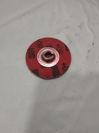 3M 50pc QuickChange Disc Roloc TSM 1-1/2"Dia 80 Grit Ceramic Alumina 7000045177