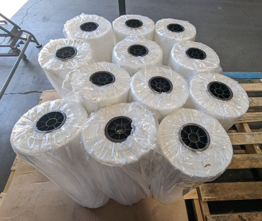 1 ROLL OF 200 Poly Bags Clear w/Perforations 24" X 77" 0.0015 Mil A010459