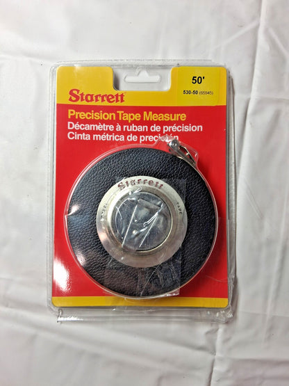 Starrett Yellow Blade Tape Measure 50' Long 3/8" Width 65945