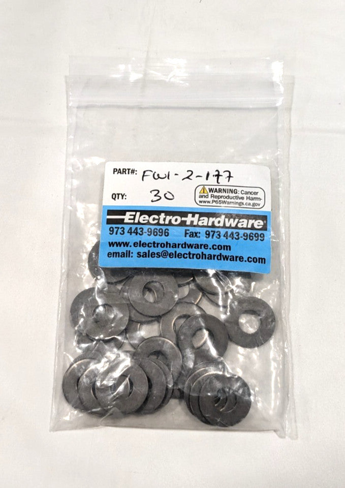Electro Hardware USS Flat Washer 17-7PH SS 3/8ID x 7/8OD *QTY 30*  FW1-2-177