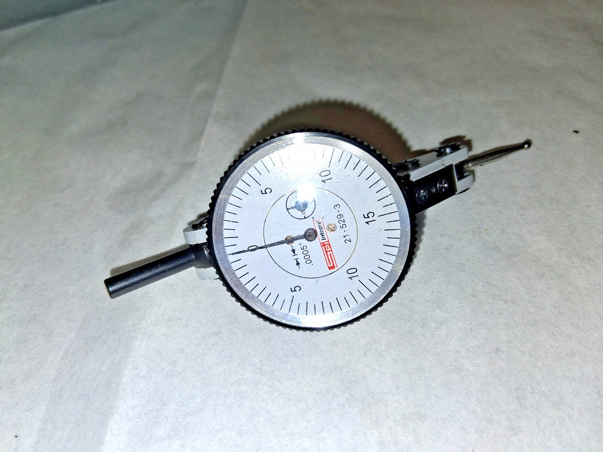 SPI Dial Test Indicator 0 to 0.0600" 0-15-0 0.0008" Accuracy 21-529-3