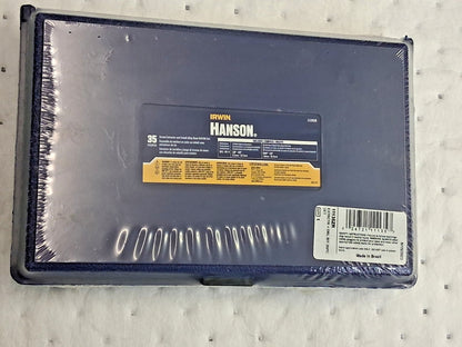 Irwin Hanson Sprial Flute Screw Extractor & Drill 35pc 11135ZR