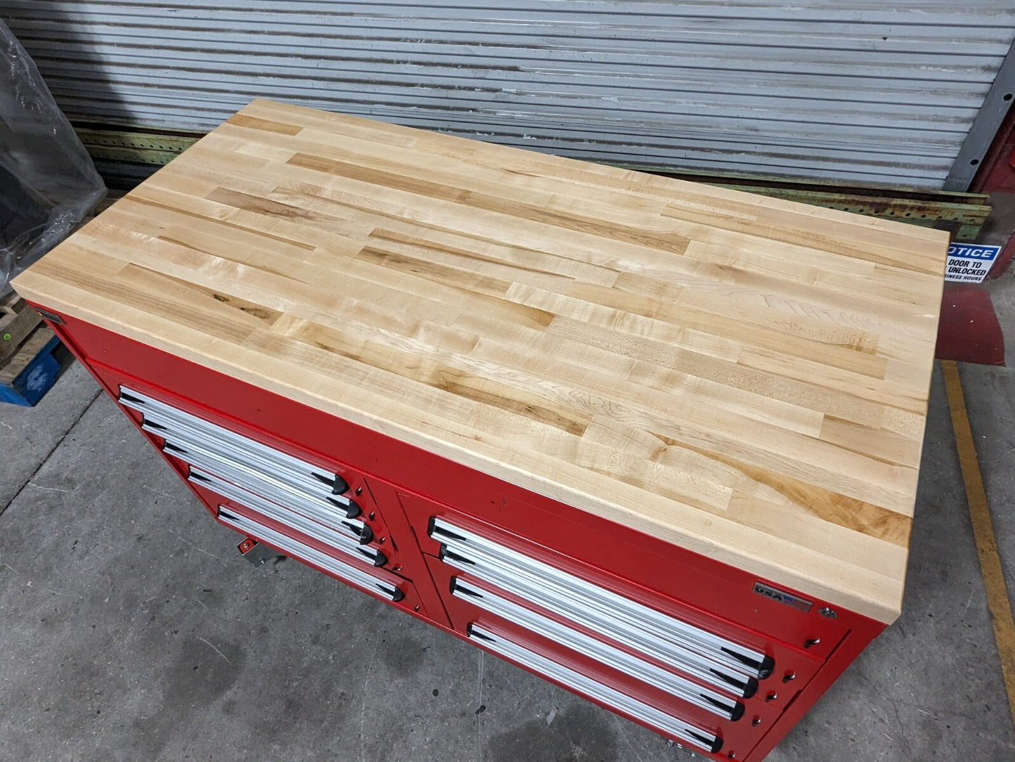 Vidmar Industrial Work Center 10 Drawer Roller Cabinet Tool Box Parts / Repair