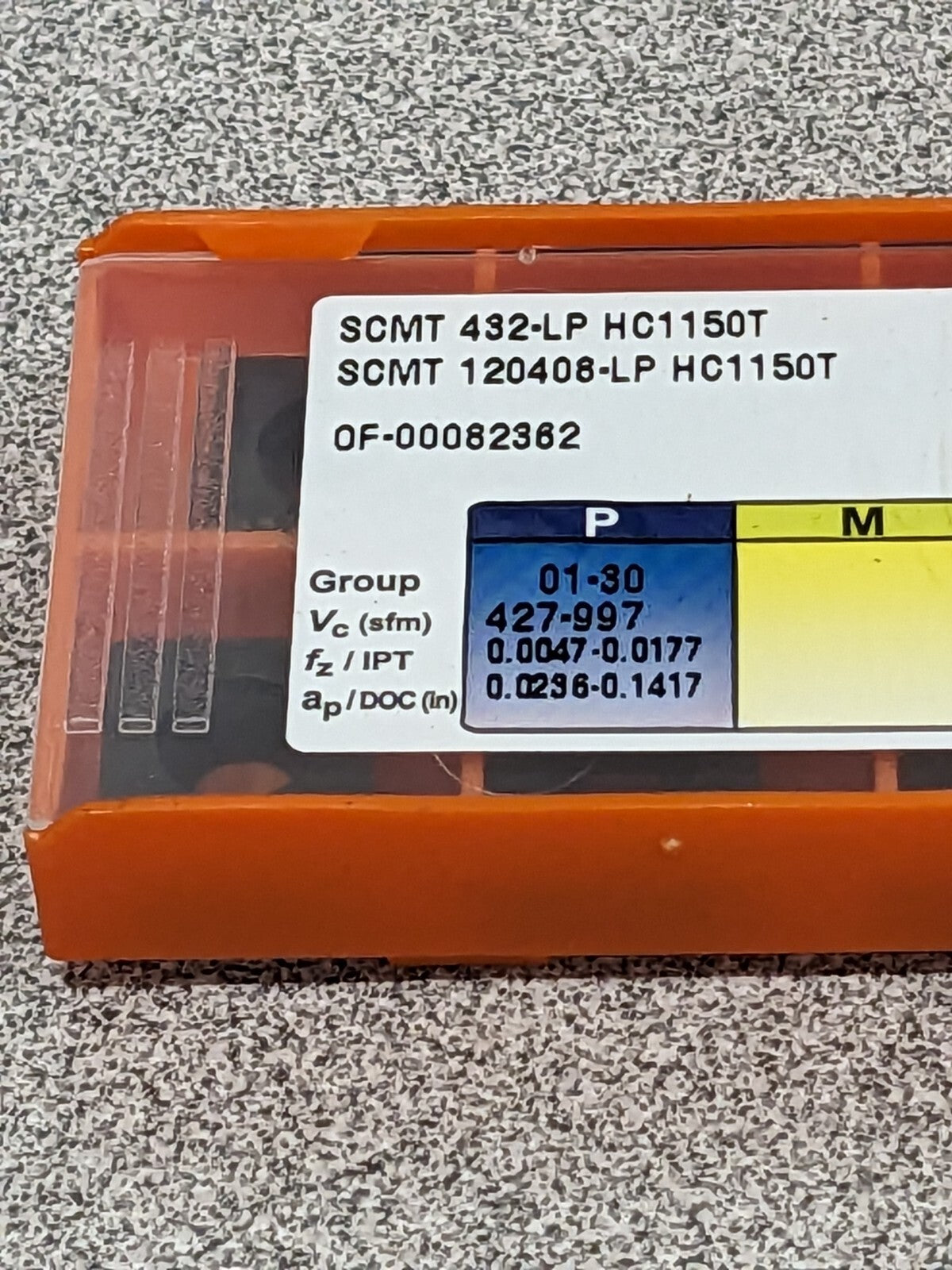 HERTEL Turning Insert: SCMT 432LP HC1150T, Solid Carbide Qty 10 42804153