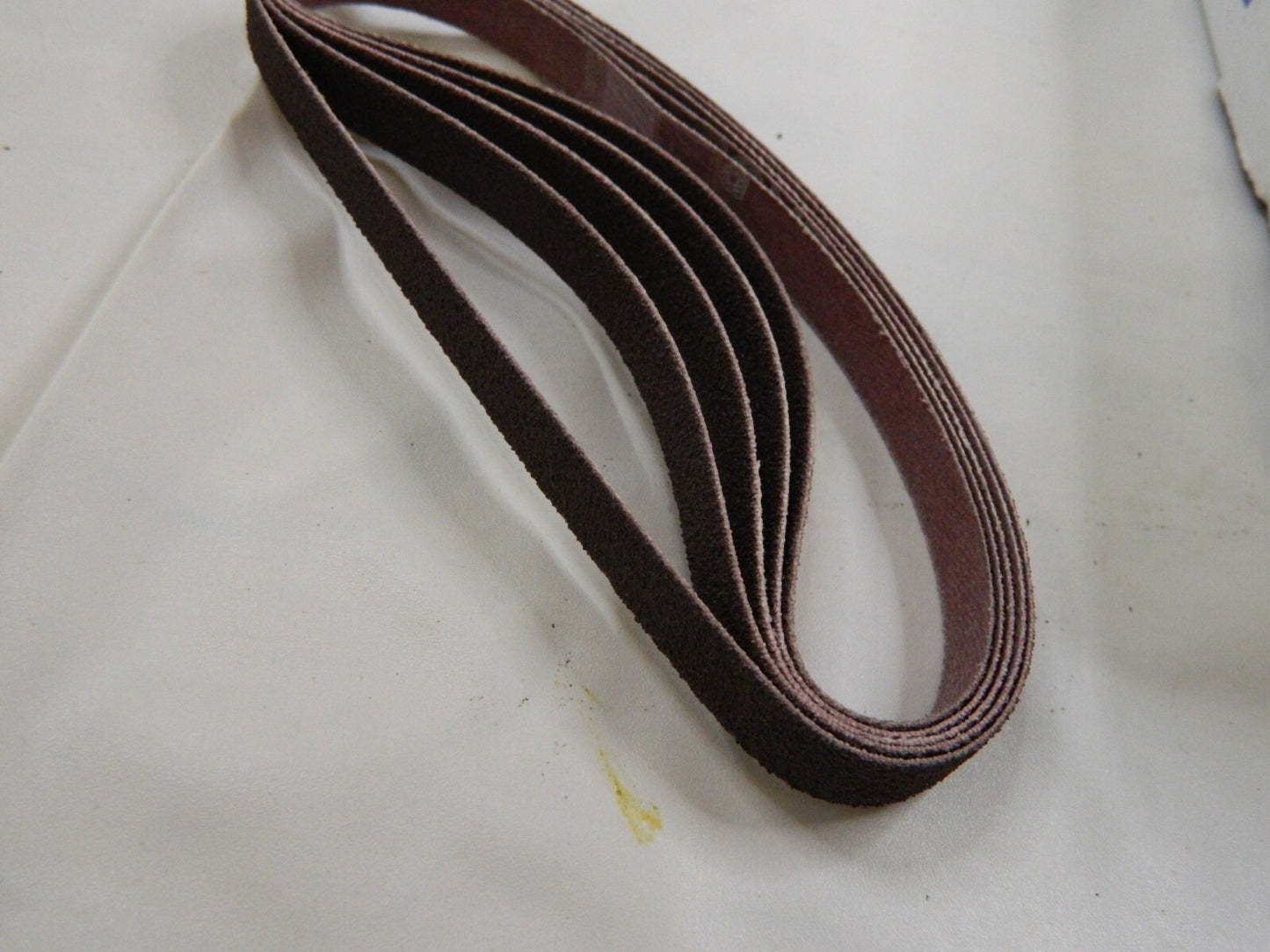 NORTON qty 50 Abrasive Belt: 3/8" Wide, 80 Grit, Aluminum Oxide 78072785848