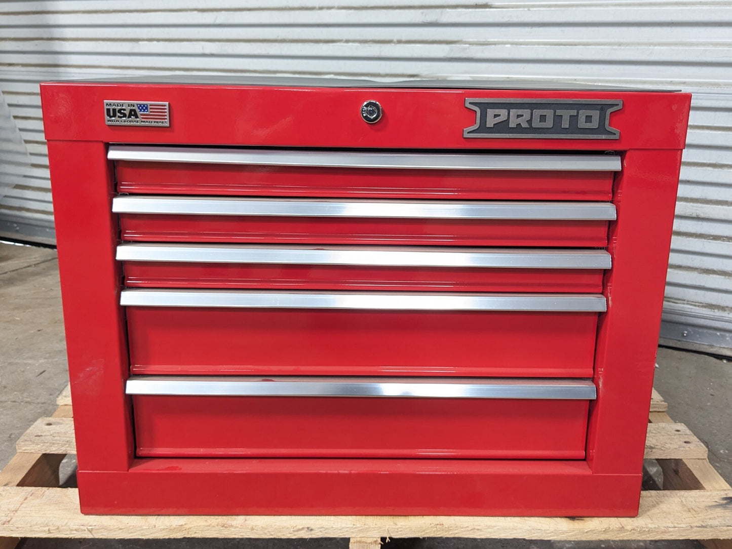 Proto Single Bank Top Chest Tool Box 5 Drawer JSTV2720CS05RD Parts / Repair
